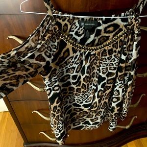 Leopard blouse
